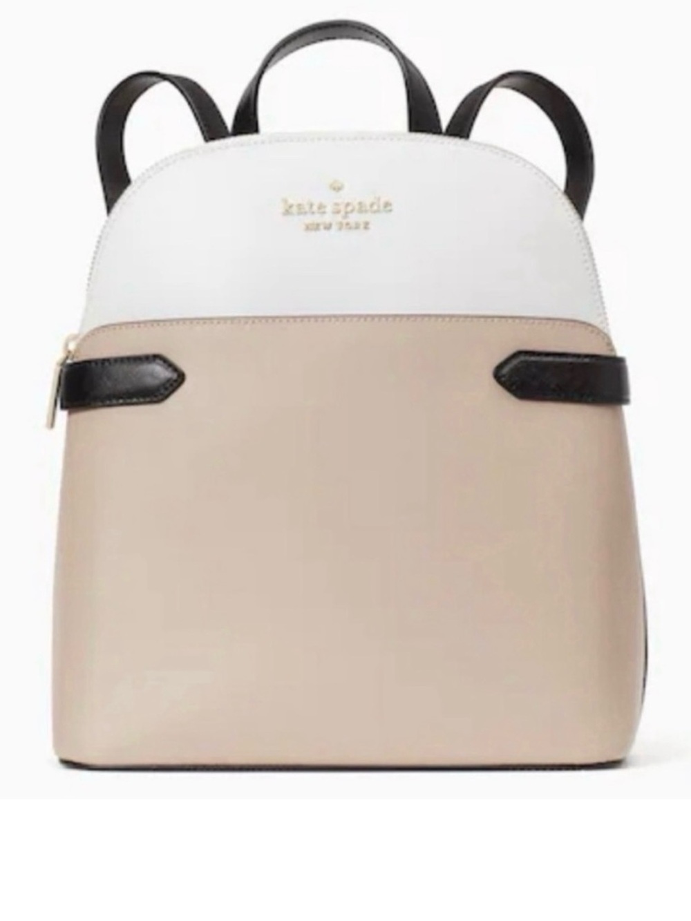Kate Spade Staci ColorBlock Medium Dome Backpack with Wristlet